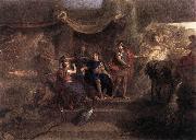 LE BRUN, Charles The Resolution of Louis XIV to Make War on the Dutch Republic g oil painting picture wholesale